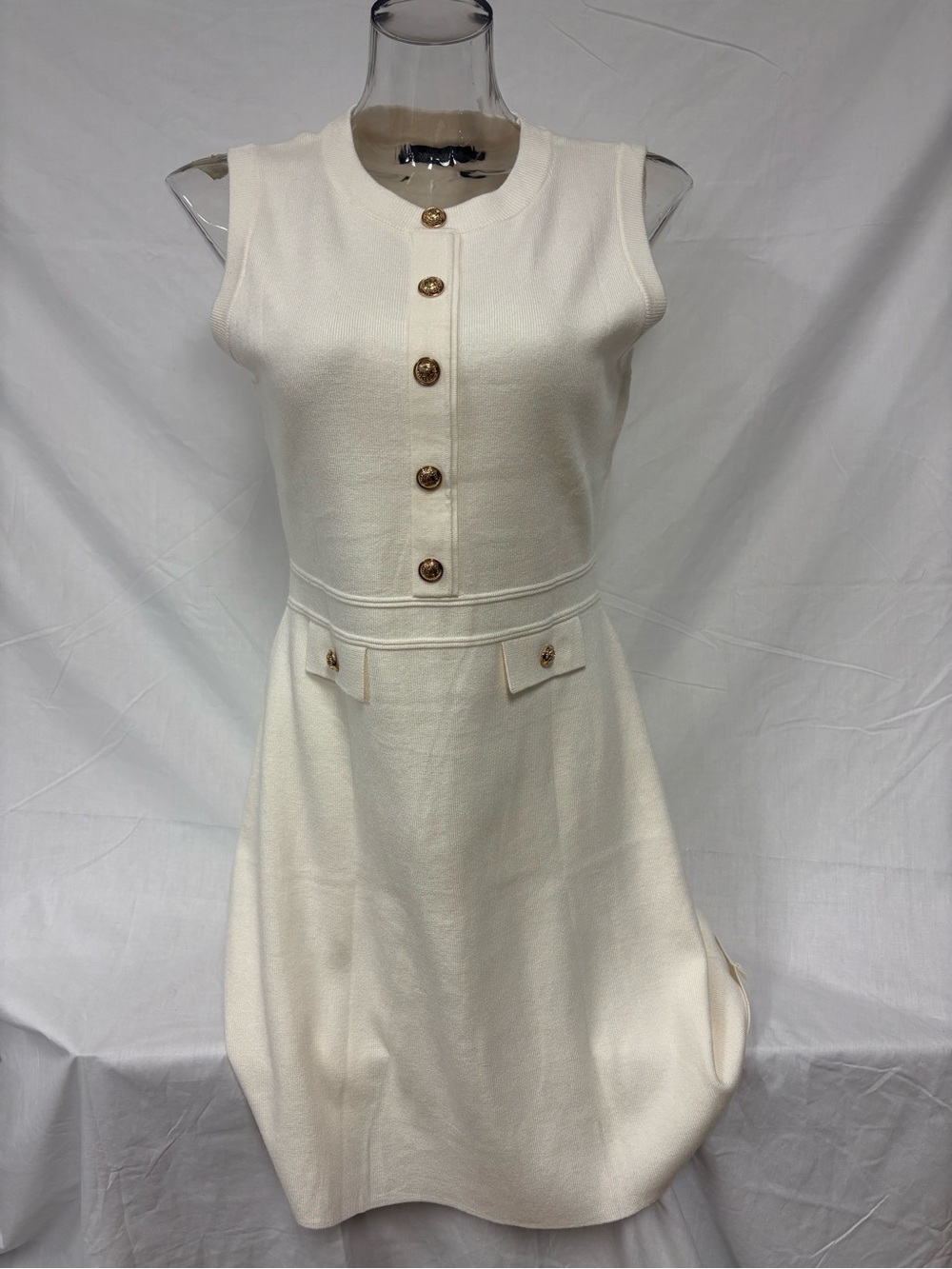 Merokeety Cream Sweater Dress – Size Medium (NWT)